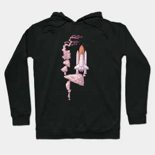 Zen gravity,space fantasy,cool graphic Hoodie